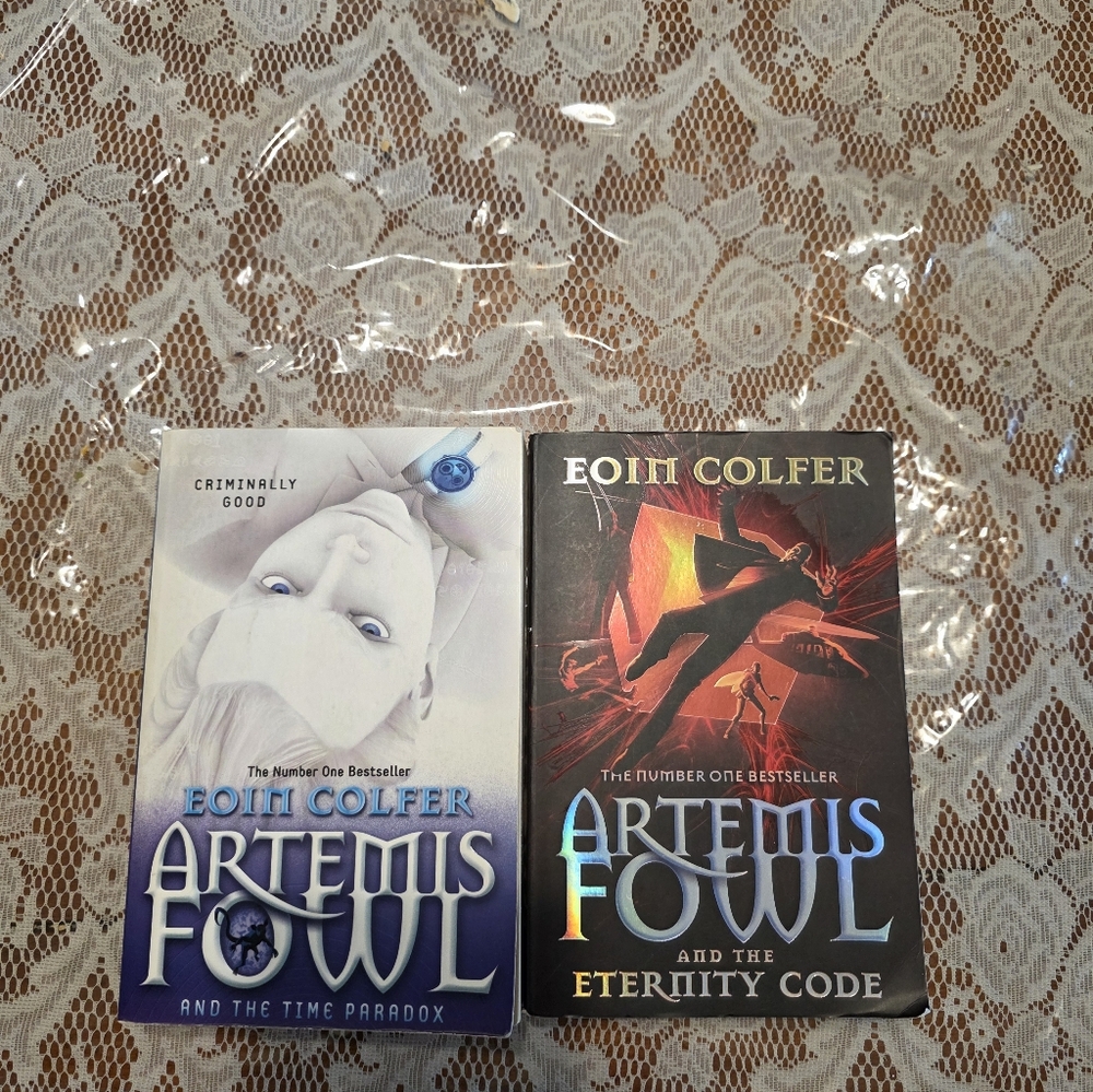 Artemis Fowl Book Bundle Of 2 The Time Paradox ' The Eternity Code